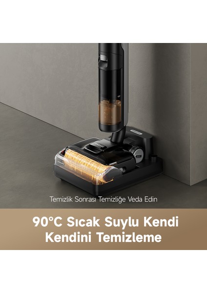 H12 Pro FlexReach Islak ve Kuru Süpürge, 18.000 Pa Güçlü Vakum fırsatları