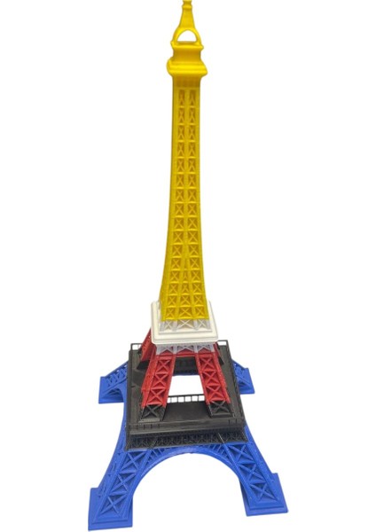 Renkli 3D Eyfel Kulesi