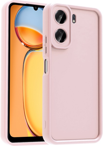 Poco C65 Kılıf Esnek ve Soft Kamera Korumalı Monox Premium Silikon Kapak