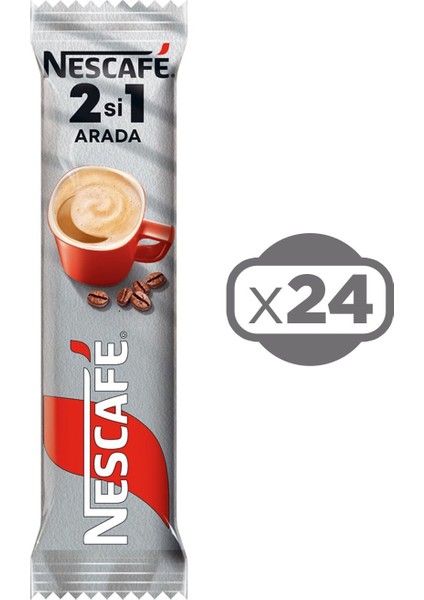Nescafé 2si1 Arada 10 gr x 24 Adet