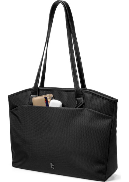 Versatile T23 14 INÇ/14L Siyah Tote Bag Laptop Notebook Omuz Çantası - T23M1D1 modelleri