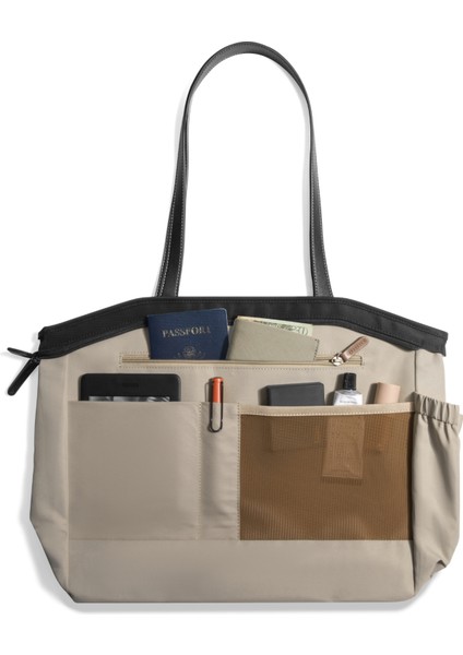 Versatile T23 14 INÇ/14L Siyah Tote Bag Laptop Notebook Omuz Çantası - T23M1D1