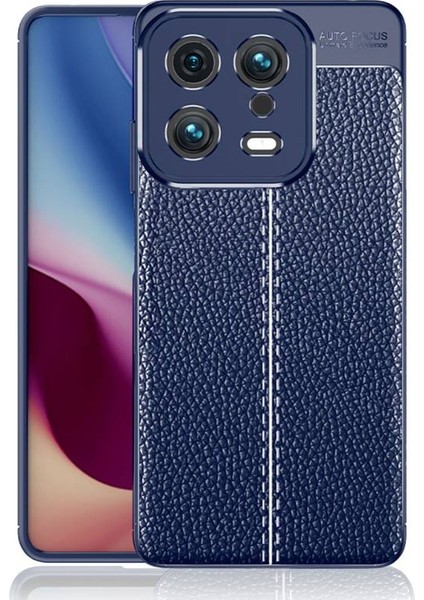 Xiaomi Mi 13 Kılıf Deri Görünümlü Deriko Premium Silikon Kapak
