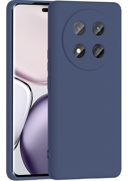 Honor Magic 7 Lite Kılıf Yumuşak Doku ve Kadife Dolgulu Clay Premium Silikon Kapak