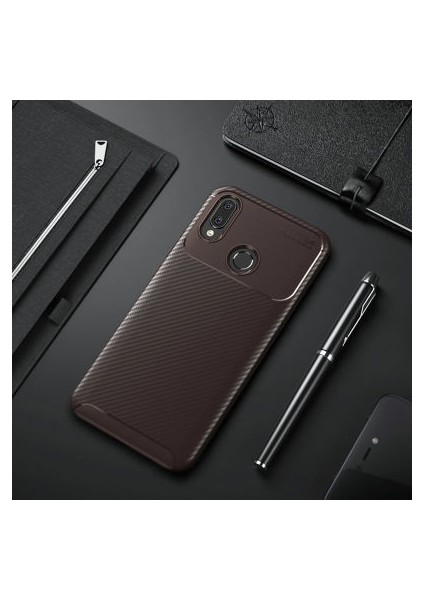 Honor Play Uyumlu Şık Vesperia Premium Silikon Kapak