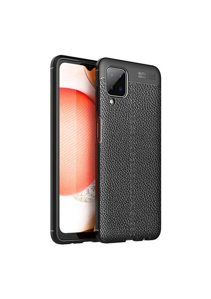 Samsung Galaxy A12 Kılıf Uzun Ömürlü ve Dayanıklı Dermiq Premium Esnek Lüks Silikon Kapak