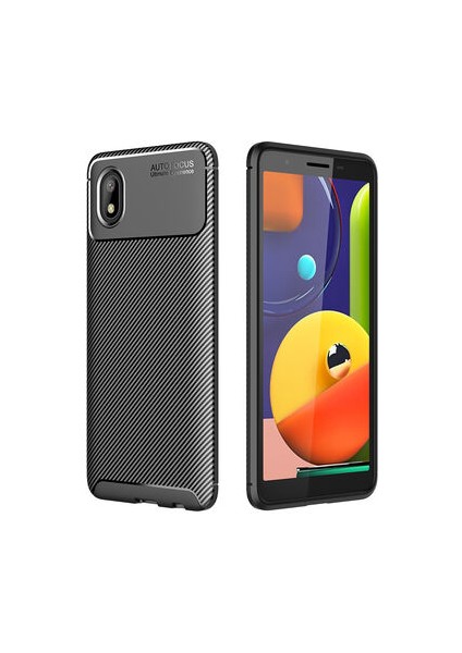 Samsung Galaxy A01 Core Uyumlu Şık Vesperia Premium Silikon Kapak
