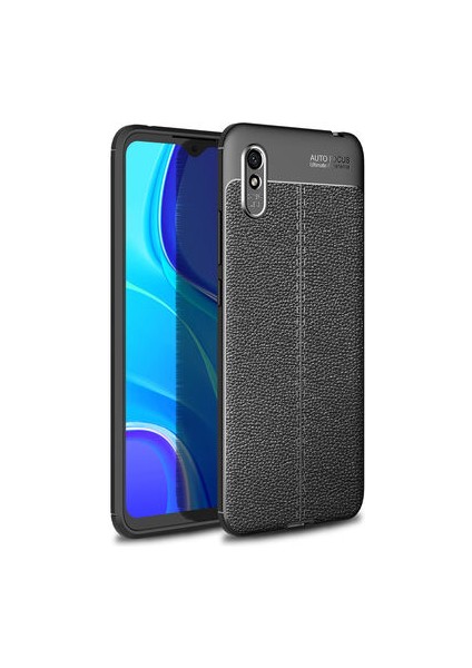 Redmi 9A Kılıf Uzun Ömürlü ve Dayanıklı Dermiq Premium Esnek Lüks Silikon Kapak