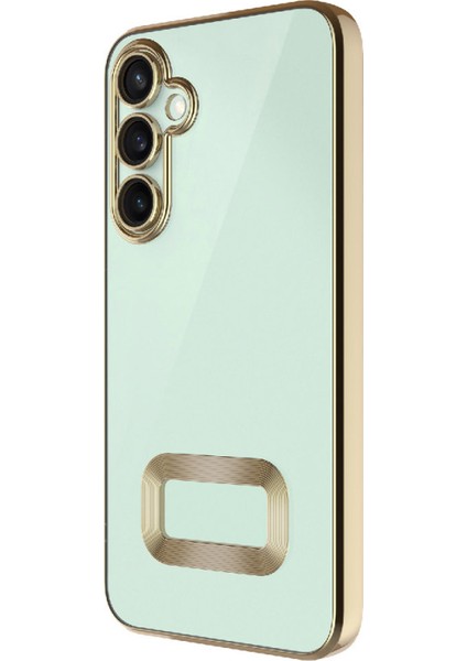 Galaxy S24 Fe Şık Tasarımlı ve Parlak Omega Premium Silikon Kılıf