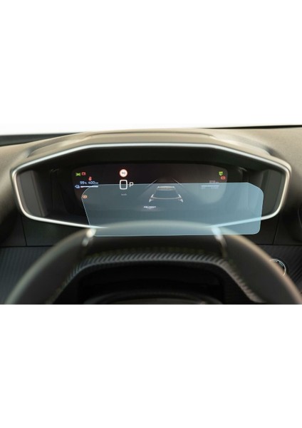 Peugeot 2008 10 Inç Dijital Gösterge Ekran Koruyucu