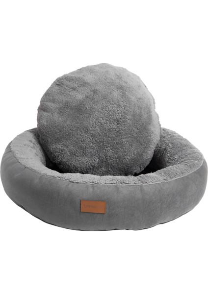 Peluş Minderli Küçük ve Orta Irk Kedi Köpek Yatağı 62X65 cm indirimleri