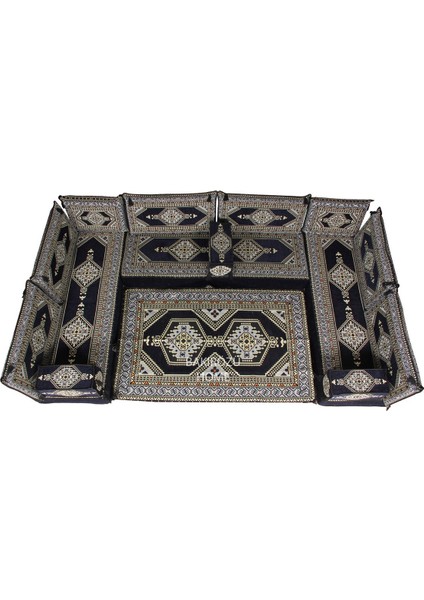 Şark Köşesi Takımı (20 cm Minder Kalınlığı) Lacivert Yahyalı Modeli 15 Parça fiyatları