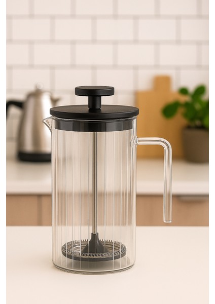 Borosilikat Optikli French Press 450ML fiyatları