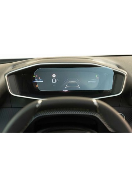 Peugeot 2008 10 Inç Multimedya ve 10 Inç Dijital Gösterge Ekran Koruyucu 2'li Set indirimleri