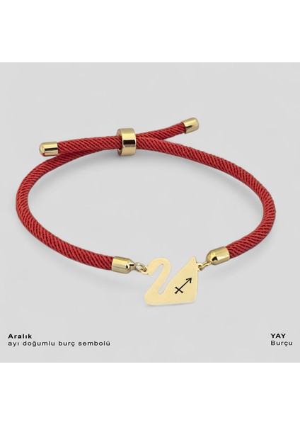 14 Ayar Plakalı Altın Aralık Ayı Doğumlarına Turuncu Örgülü Kuğu Kuşu Figürlü Hediye BILEKLIK-608AY fiyatları