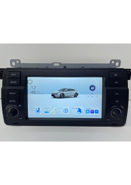E46 Uyumlu Android Multimedya Ekran, 4gb Ram, 64GB Hafıza, Carplay, Kamera