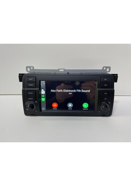 E46 Uyumlu Android Multimedya Ekran, 4gb Ram, 64GB Hafıza, Carplay, Kamera