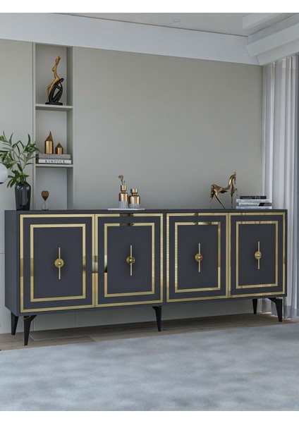 Sambadd (KX180) Konsol Antrasit-Altın fiyatları