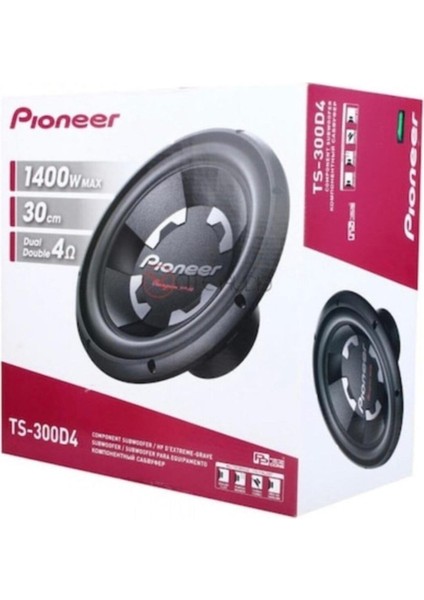 30CM Çift Bobin Subwoofer 1400W 400RMS Kabinsiz Yüksek Bass Performansı