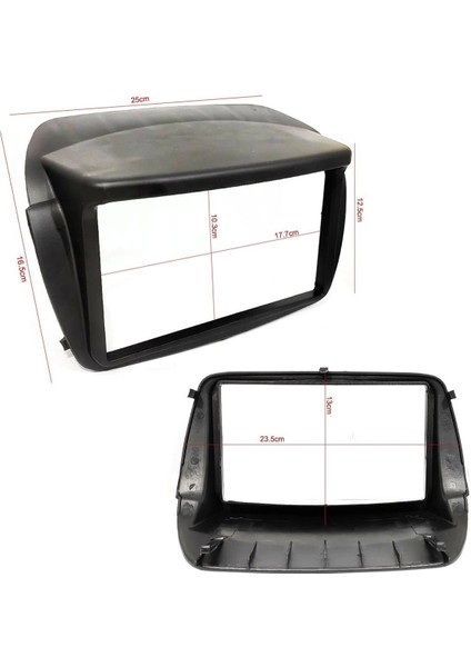 Fiat Doblo 2012-2016 Çift Teyp Çerçevesi, Şık ve Dayanıklı Tasarım fiyatları