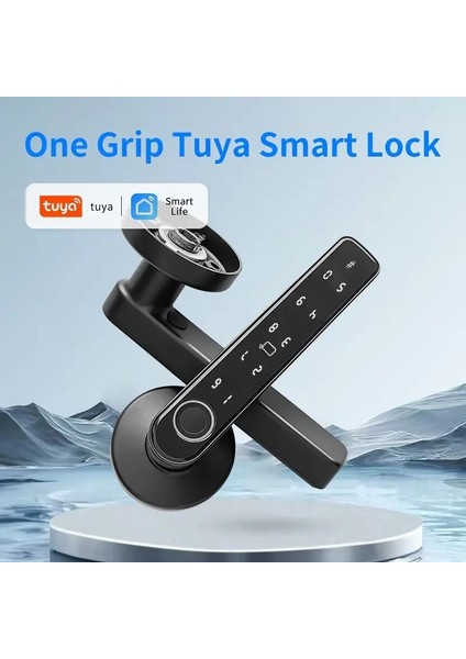 5 Fonksiyonlu (App/ıc Kart/parola/anahtar/parmak Izi) Elektronik Kapı Giriş Kilidi fiyatları