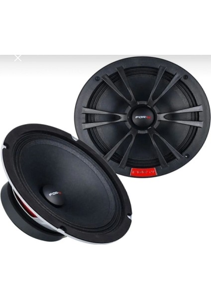 Beyaz Kasa 20 cm 300W 150RMS Midrange Hoparlör Çift 2023