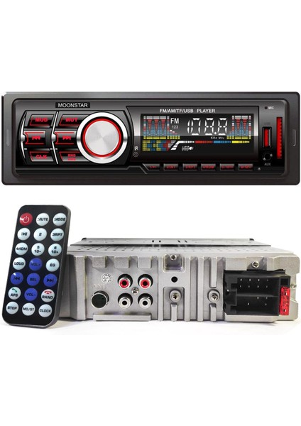 Araç Için Güçlü 4X45W USB Sd Fm Aux Çok Fonksiyonlu Teyp