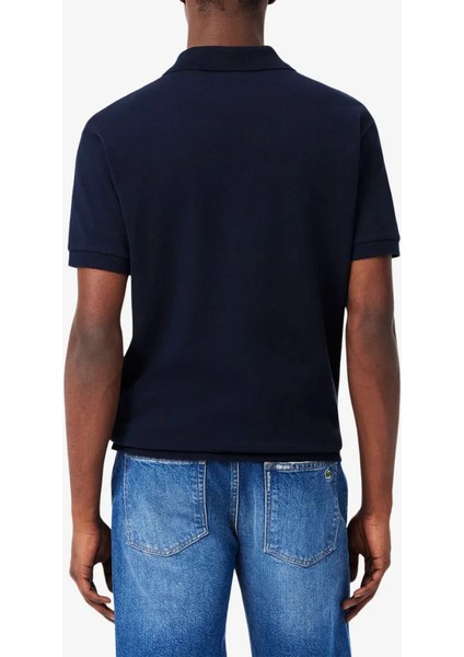 Erkek Klasik Fit Lacivert Polo Yaka Tişört modelleri
