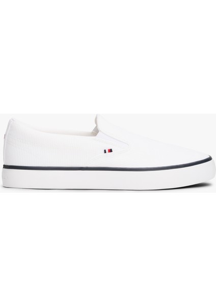 Tommy Hılfıger Th Hı Vulc Core Low Iı Slıpon Sneaker