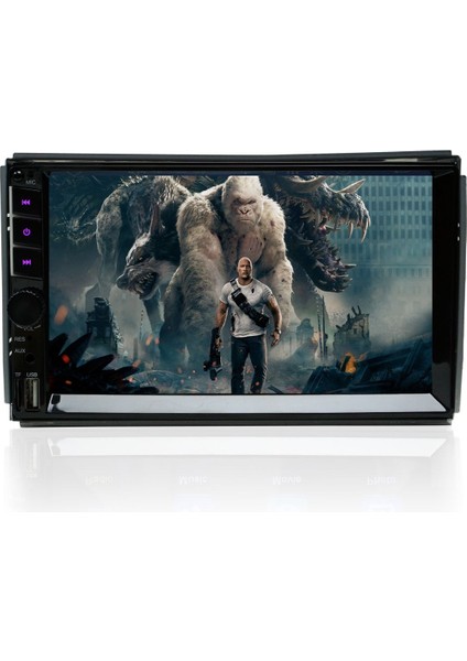 Çift Ekran Çok Fonksiyonlu Araç Multimedya Sistemi, Uyumlu, Evrensel Kullanım