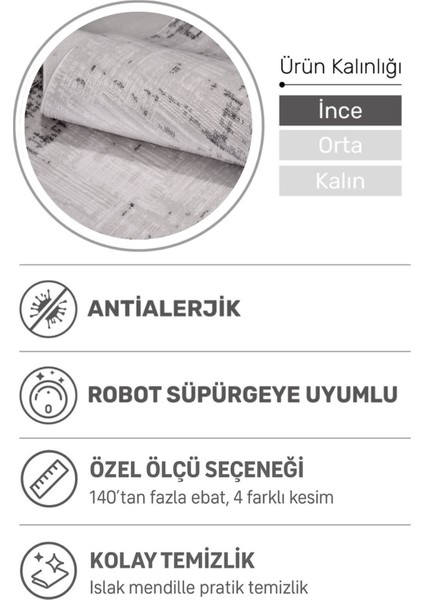 Viyana Yumuşak Dokulu Halı | Triko Akrilik, Tozumaz, 4m Ene Kadar Kişiye Özel Üretim fiyatları