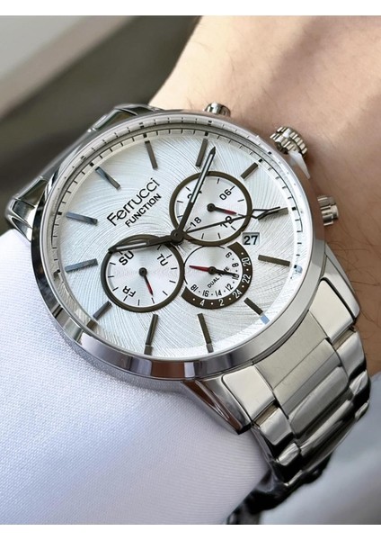 Erkek Fonksiyonları Aktif Çelik Kordon Kol Saati