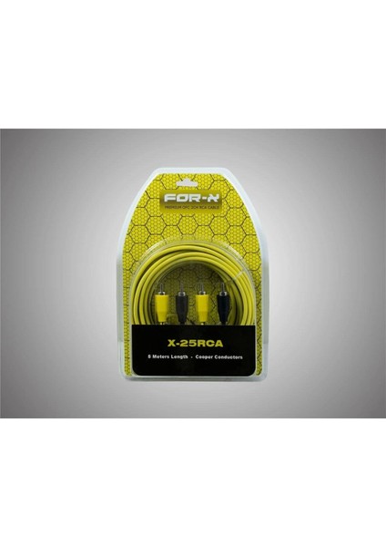 5 Metre Rca Kablosu Bakır Ses Aktarım Kablosu