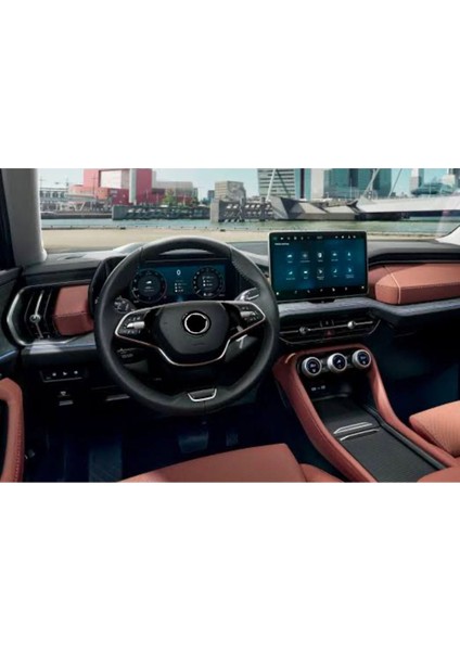 13 Inç Ekran Koruyucu Seti, Navigasyon ve Iç Ekran Uyumlu, 3lü Paket