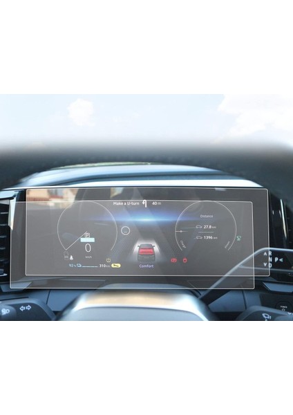 12.3 Inç Gösterge Paneli Uyumlu 9h Nano Ekran Koruyucu