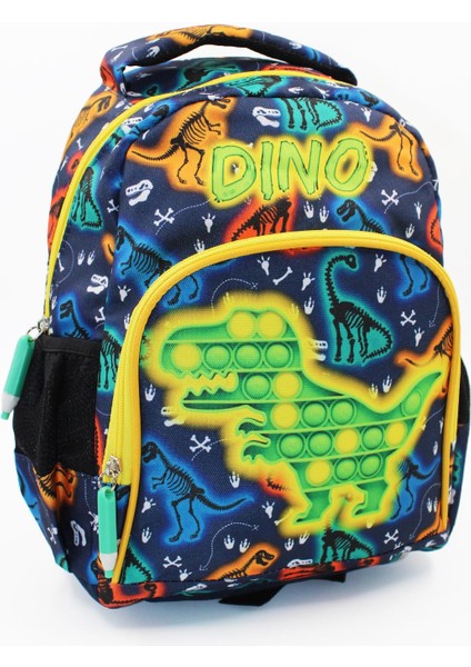 2 Gözlü Pop Dino Anaokulu Çantası - Erkek Çocuk Çanta Kreş Çantası - Dinozor Çanta fiyatları