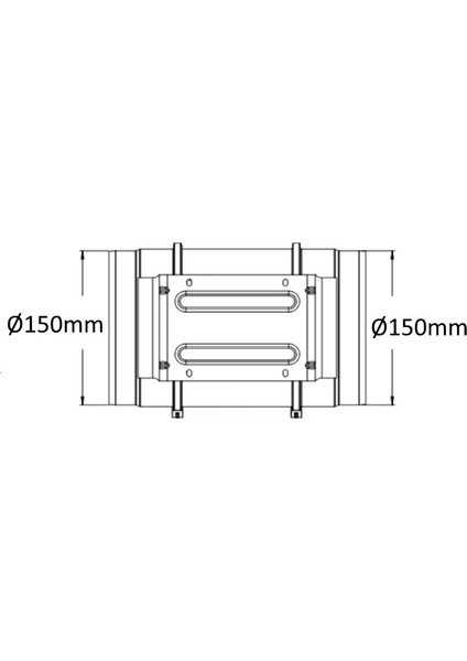 Bahçıvan Apkf 150 Sessiz Plastik Yuvarlak 15 cm 620 M³/h Kanal Fanı fiyatları