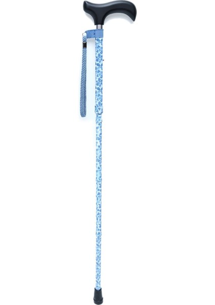 MF606 Katlanır Baston B044-8449-1 Mavi Çiçekli fiyatları