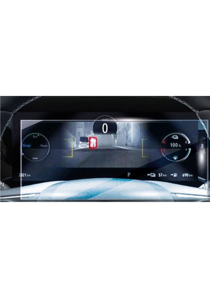 12 Inç Dijital Gösterge Uyumlu Nano Ekran Koruyucu, 2022-2023 Model Uygun modelleri