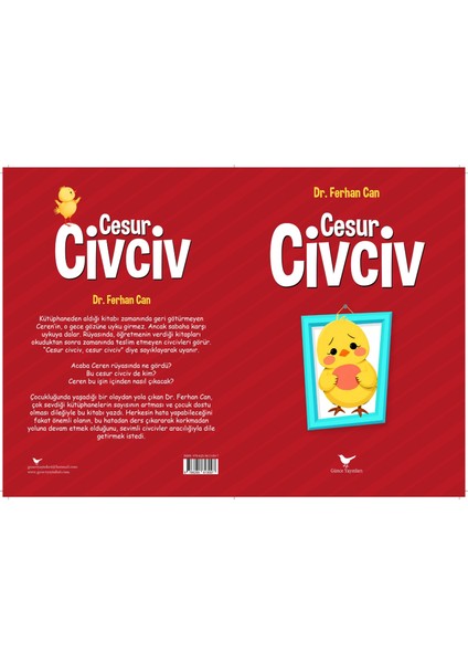 Cesur Civciv - Dr. Ferhan Can - Günce Yayınları fiyatları