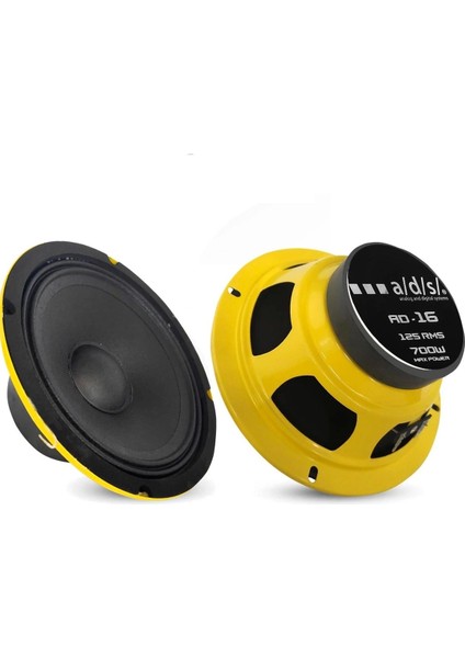 Çift 16CM Oto Midrange Hoparlör 700W Ses Sistemi Seti fiyatları