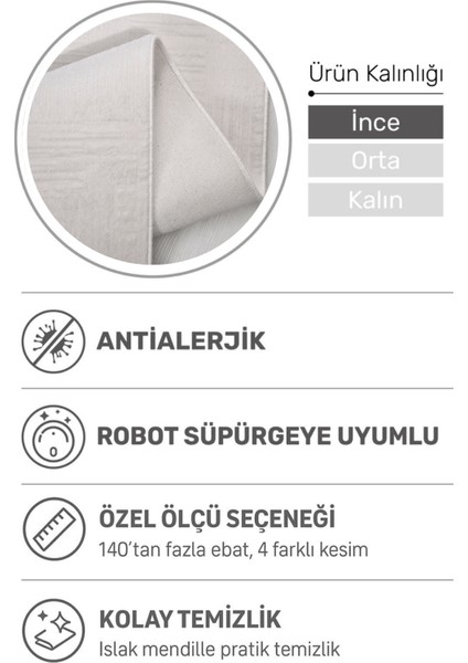 Viyana Yumuşak Dokulu Halı | Triko Akrilik, Tozumaz, 4m Ene Kadar Kişiye Özel Üretim fiyatları