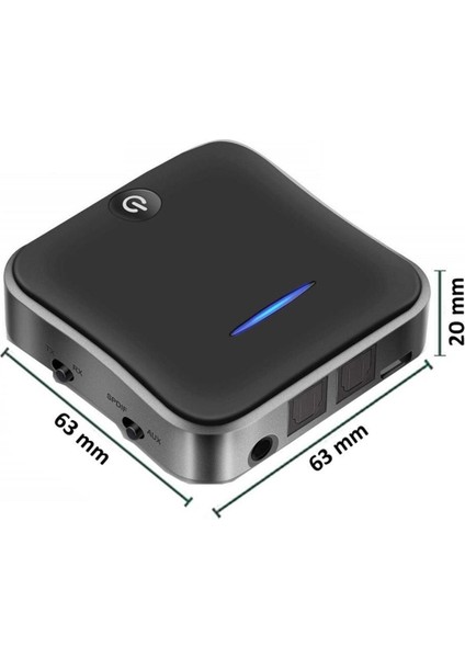 Kablosuz Bluetooth 5.0 Ses Aktarım Cihazı, 100 Metre Mesafe, Yüksek Kaliteli Ses Iletimi modelleri