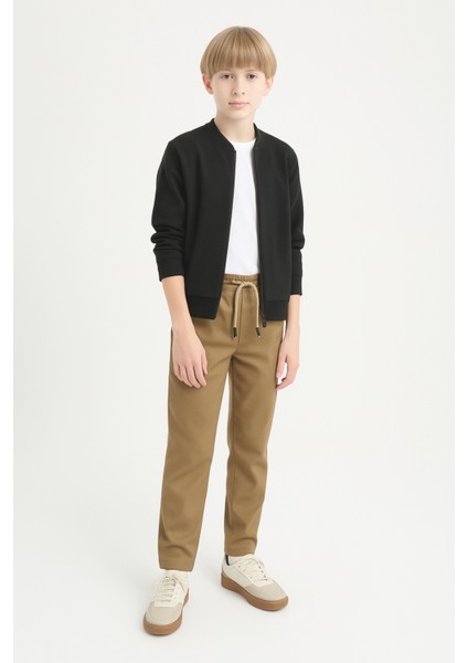 Erkek Çocuk Beli Ipli Lastikli Okul Pantolonu AK609 modelleri