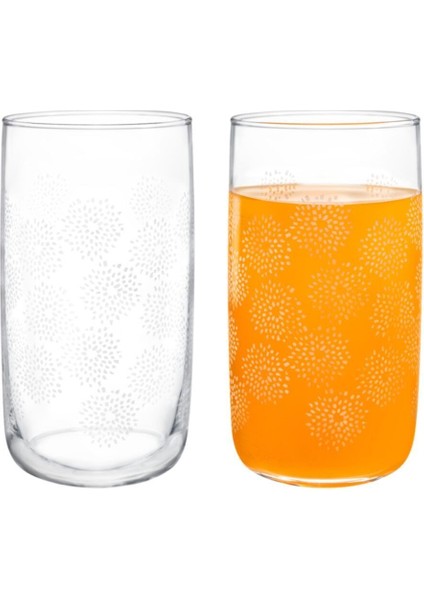 Musette-white Flowers 4'lü Meşrubat Bardağı Seti - 365 ml fiyatları