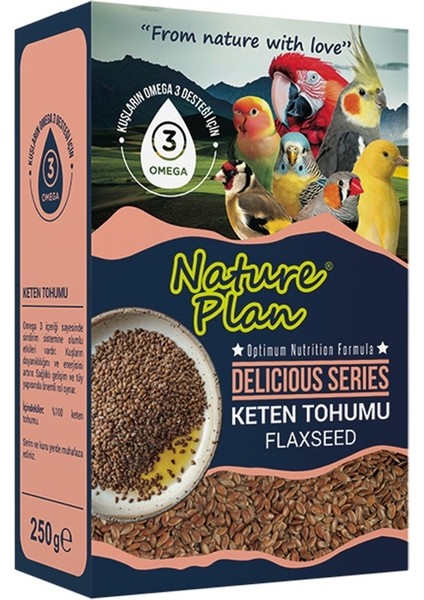 Keten Tohumu 250 gr