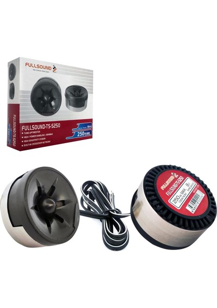 Yüksek Güçlü 8 Ohm 4cm Oto Hoparlör 97DB Tweeter TS-S250