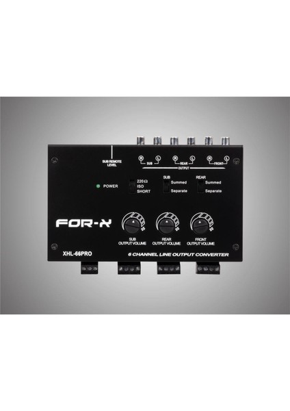 6 Kanal Deck Çevirici – Yüksek Kaliteli Amfi Dönüştürücü