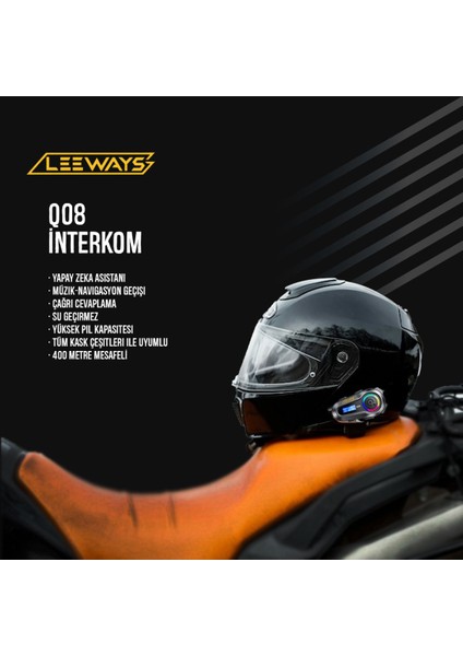 Işıklı Motosiklet Kask Kulaklık Intercom Uyumlu, Güçlü ve Konforlu Sürüş Deneyimi fiyatları