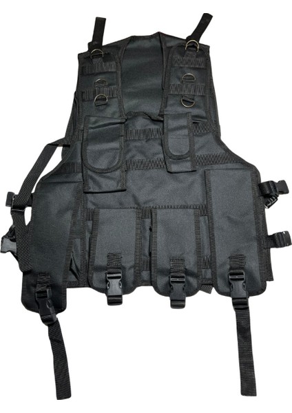 Şarjörlü Ayarlanabilir Hücum Taktikal Av Yeleği